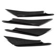 thumbnail image 2 of Deflector De Aletas Divisoras De Parachoques Delantero De Coche Estilo Fibra De Carbono Universal 4 Unids/set Delantero, 2 of 7