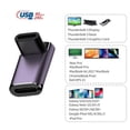 thumbnail image 7 of FVH USB4 Type C Female to Female 240W Power 40Gbps Data 8K Video Adapter Up Down Angled for NS Phone Laptop, 7 of 7