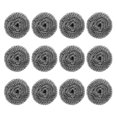 thumbnail image 2 of Shisuyan Professional Kitchens Steel Wire Brush 12Pcs 2.2X2.2X1.2In, 2 of 8