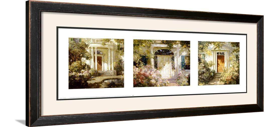 Doorway Trilogy by Abbott Fuller Graves Art Print Poster 36x12