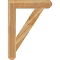 thumbnail image 3 of Ekena Millwork 6"W x 34"D x 46"H Traditional Craftsman Rough Sawn Bracket, Western Red Cedar, 3 of 4