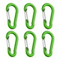thumbnail image 1 of POINTERTECK 6Pcs Climbing Buckles Rustproof Smooth Edge Anti Fade Gourd Shape Aluminum High Hardness Bright Color Carabiners for Travel, 1 of 10