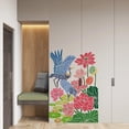 thumbnail image 4 of 6Pcs Lotus Painting Stencil Lotus Flower and Lotus Leaf Red-Crowned Crane Reusable Drawing Stencils 12x12 DIY Craft Template for Room Decor DIY Crafts Scrapbook, 4 of 7