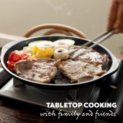 TeChef - Stovetop Indoor Korean BBQ Nonstick Grill Pan, KBBQ Grill Pan, PFOA-Free, Dishwasher Oven Safe, Made in Korea