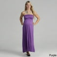 thumbnail image 2 of Women's Maternity Strapless Maxi Dress, 2 of 5