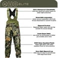 thumbnail image 5 of Paramount Outdoors EHG Elite Engineered Hunting Gear Piedmont Waterproof Convertible Camo Hunting Bib Pant (Mossy Oak Break-up Country), 5 of 5