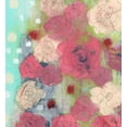thumbnail image 2 of Ogren, Sarah 26x28 Black Ornate Wood Framed with Double Matting Museum Art Print Titled - All the Flowers, 2 of 4
