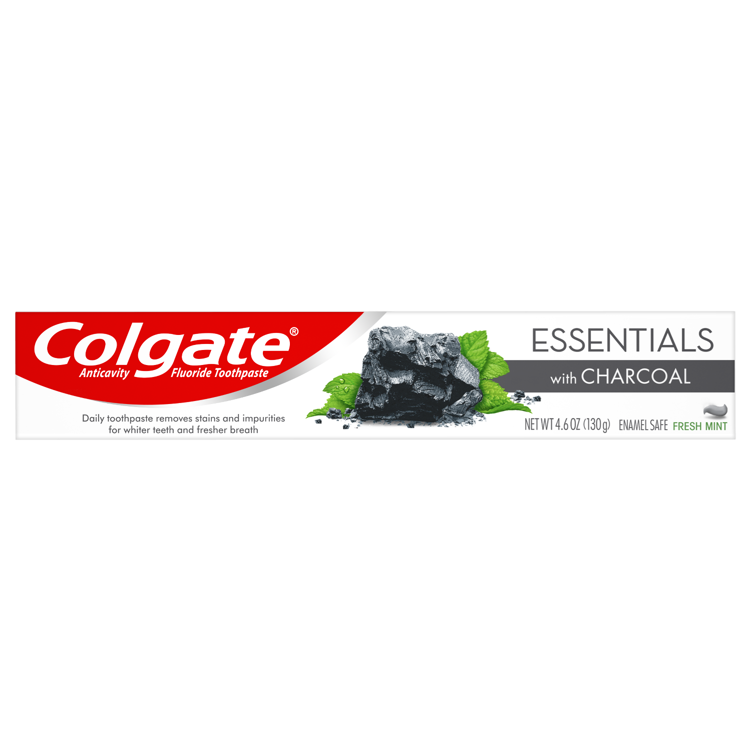 Colgate Charcoal Teeth Whitening Toothpaste, Fresh Mint, 4.6 oz - image 7 of 9