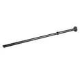 thumbnail image 4 of Utopia Alley Rustproof Wall Mounted L-Shaped Corner Rod | Vertical Ceiling Support Bar for Shower Curtain Rod, Includes Flange and Eyeloop, Black Finish (13.83"L x 2.36"W), 4 of 9