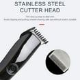 thumbnail image 3 of Body Hair Trimmer for Men Pubic, Electric Groin Hair Trimmer, Male Hygiene Ball Shaver, Waterproof Removable Stainless Steel Blade Heads, USB Charged and Quiet Father's Day, 3 of 10