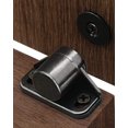 thumbnail image 1 of Imán para puerta de armario Yongsheng 8 piezas negro con tornillos, 1 of 5