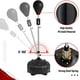 thumbnail image 5 of Saco de Boxeo Yes4All Negro con Pedestal y Altura Ajustable para Entrenamiento en Casa y Gimnasio, 5 of 6