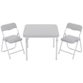 thumbnail image 2 of WhizMax Boys and Girls Folding Table and Chairs Set of 3, Portable Table and Chair with Pu Soft Cushion, No Installation Required, Suitable for Eating, Reading and Playing, 2 of 9