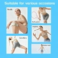 thumbnail image 5 of Knee Strap,  Silicone Patellar Tendon Support Strap, Adjustable Patella Support Band, Knee Brace for Men Women Pain Meniscus, Knees Support, Adults Running, 5 of 6