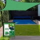 thumbnail image 4 of Malla de sombra verde, malla de sombra, malla de sombra, tela de sombra protectora solar, malla de sombra resistente a los rayos UV para invernadero, estacionamiento, jardín y patio, 4 of 10