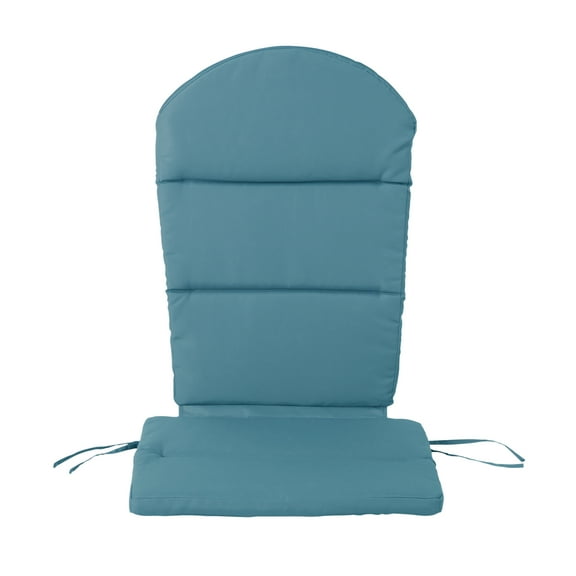 GDF Studio Terry Outdoor Water-Resistant Adirondack Chair Cushion, Dark Teal