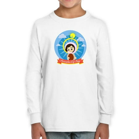 

Happy Assumption Of Mary Cute Long Sleeve Toddler -Image by Shutterstock 2 Toddler
