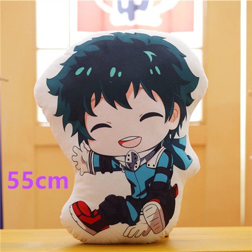 Cartoon My Hero Academia Anime Plush Toys Boku Yoh Asakura Katsuki Bakugo Shoto Toooroki Pillow Stuffed Toys Girl Kids Gift55cm8 Deng Xun unisex