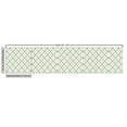 thumbnail image 2 of Ambesonne Green Fabric by the Yard Upholstery, Retro Square Shapes Tile, 10 Yards, Pistachio Green White, 2 of 4
