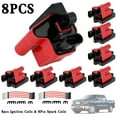 thumbnail image 3 of Mad Hornets 8x D581 Square Ignition Coils Ultra High & Spark Plug Wires 3859078 For GMC, 3 of 8