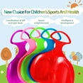 thumbnail image 2 of TFixol Kids' Multi-Color Grass Sliding Board with Anti-Slip Handles for Year-Round Outdoor Fun, Durable PP Material, Lightweight Design for Safe Play and Coordination Development, 2 of 6