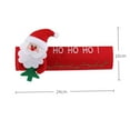thumbnail image 3 of Raindrops Appliance Handle Covers 2Pcs Red Felt Rustic Touch for Kitchen Use, 3 of 8