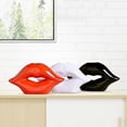 thumbnail image 3 of Red Lips Vase Simple Creative Ceramic Vase Decoration European(1 Pcs, Red), 3 of 5