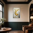 thumbnail image 4 of ZHONGYUTONG Wine Canvas Wall Art for Kitchen Prints Yellow Wine Glass Picture Modern Kitchen Restaurant Dinning Room Bar Wall Decor Framed (12.00" x 18.00"), 4 of 5