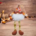 thumbnail image 6 of Skegnu Thanksgiving Decorations Harvests Festival Long Legs Faceless Doll Fall Glows Maple Leaf Rudolph Doll Scene Decoration Fall Decorations for Home on Clearance, 6 of 6