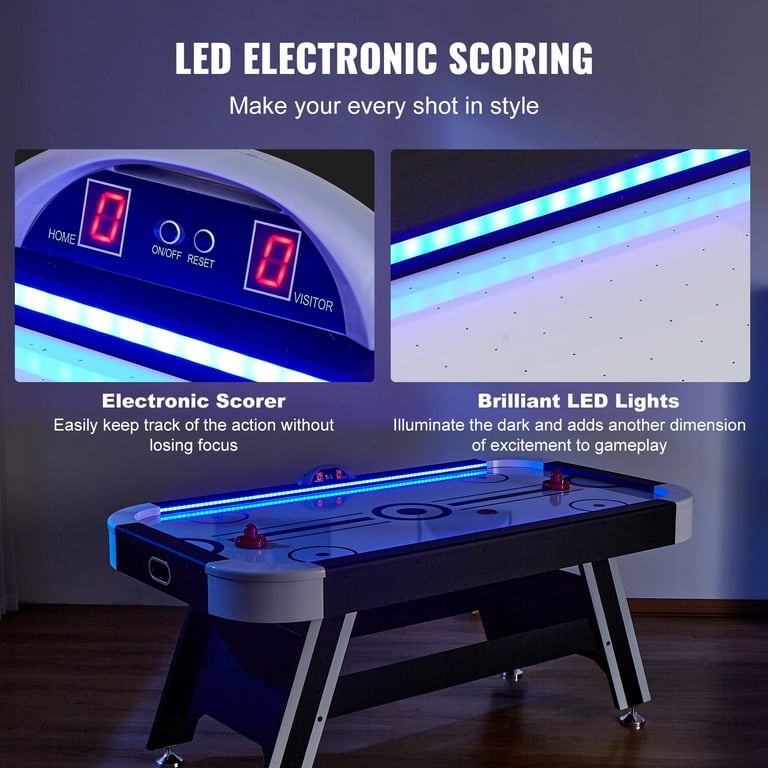 58 Air Hockey Table, Arcade Powered Air Hockey Game Italy