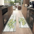 thumbnail image 4 of Lemon Kitchen Mat Set of 2,Spring Summer Lemon Colorful Kitchen Rugs and Mats Non Skid Washable,Farmhouse Kitchen Runner Rugs with Rubber Backing (17"x48"+17"x30"), 4 of 6