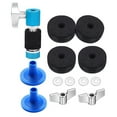 thumbnail image 6 of 13Pcs Drum Cymbals Felt Pads Nonslip Felt Set Include Wing Nut & Washers & Plastic Cymbals Sleeves for Drum Set Enduring, 6 of 8