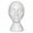 White, variant on Mannequin Head Non-slip Abstract Foam Manikin Head Model Wig Hair Glasses Display Stand for Indoor Lanzxjv