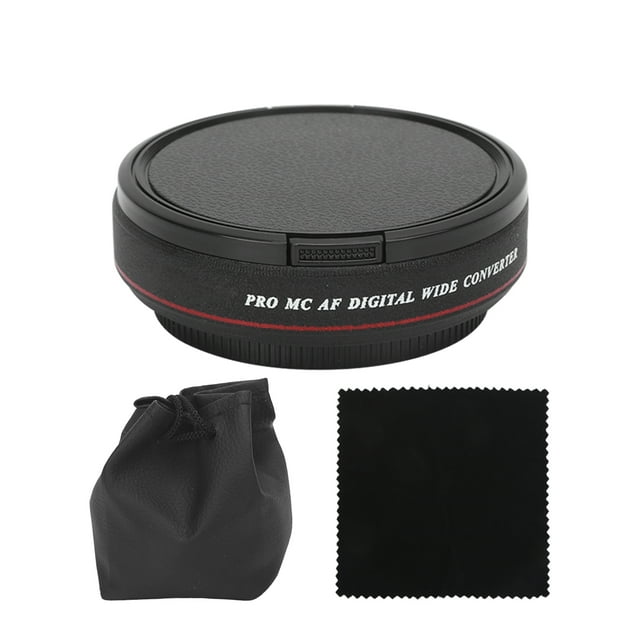 Filtro gran angular ultrafino Zomei de 62 mm y 0,45x para cámaras DSLR y videocámaras Nikon