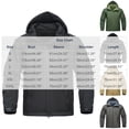 thumbnail image 3 of Men's Fleece Lined SoftShell Jacket Waterproof Winter Coat Ideal for Rain Hiking Snow Ski, 3 of 6