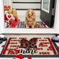 thumbnail image 6 of Valentines Door Mats Outdoor 17x29 Inch, Valentines Decor Welcome Mats for Front Door, Farmhouse Buffalo Plaid Doormats for Indoor or Outdoor Decorations, Valentines Day Decor, 6 of 6