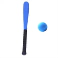 thumbnail image 2 of Bate De BéIsbol Con Pelota De 64 Cm, Divertido Juego Para NiñOs Y Adultos, Bate De BéIsbol Ligero Con Pelota De Entrenamiento, Color Azul, 2 of 5