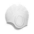 thumbnail image 1 of koolsoo Chapeau de Bain à Protection des Oreilles pour Cheveux Longs Haute Élasticité Chapeaux de Natation Blanc, 1 of 8