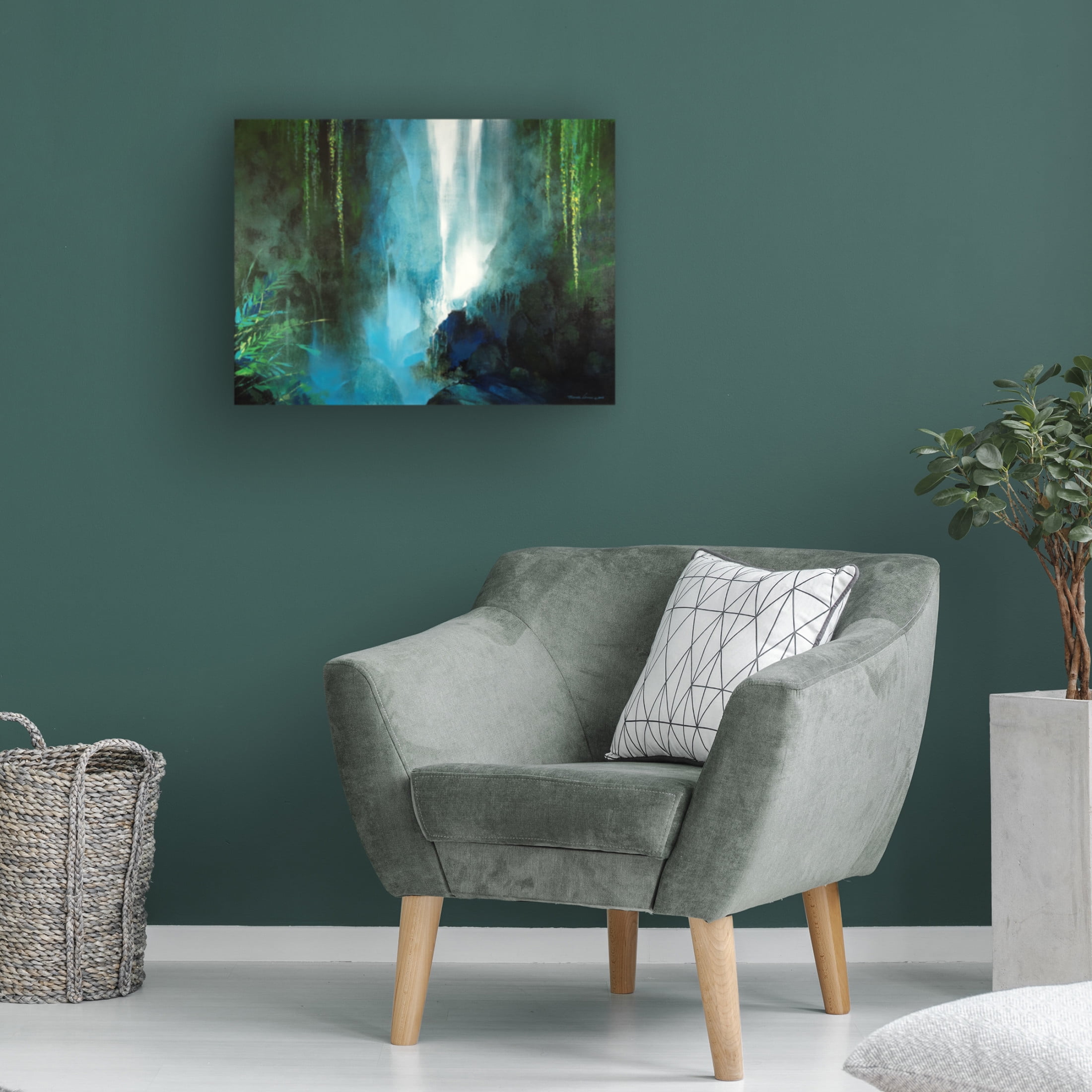 Canvas Wall Art - Thomas Leung 'The Secret Place' Wall Art for Living Room, Bedroom, or Office Décor by Trademark Fine Art - 24 x 18 Inches
