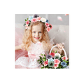 thumbnail image 4 of Cabezas Flores Rosa Artificial Decoración Boda Fiesta 4.5cm, 4 of 4