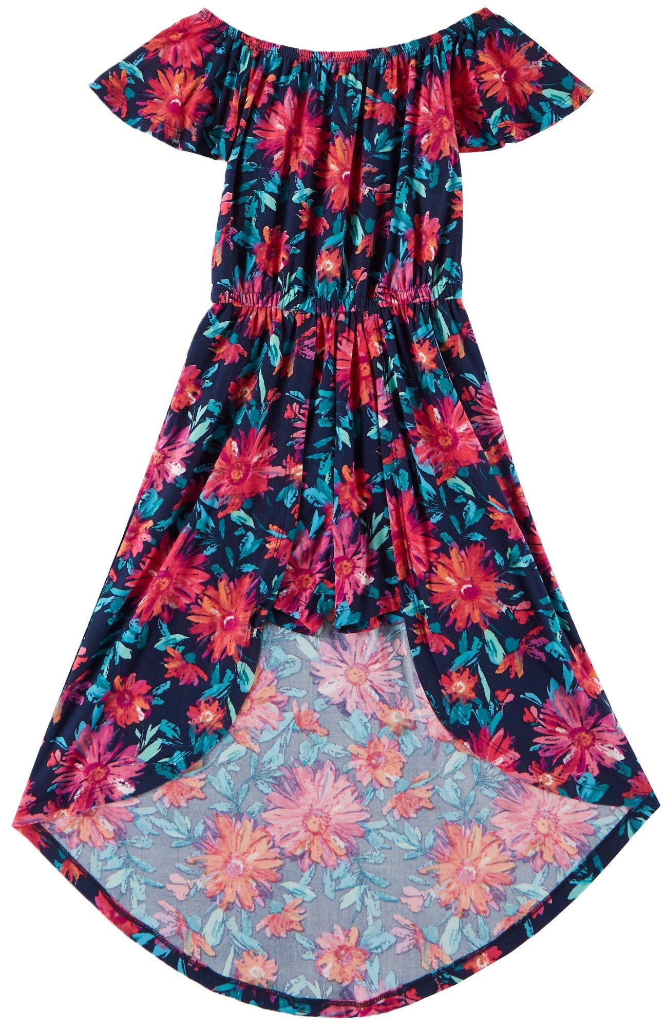 girls walk through romper dress