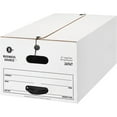 thumbnail image 3 of Business Source Medium Duty Legal Size Storage Box - Internal Dimensions: 15" Width X 24" Depth X 10" Height - External Dimensions: 15.3" Width X 24.1" Depth X 10.8" Height - Media Size Supported:, 3 of 5