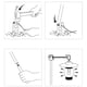 thumbnail image 3 of Poste Del Soporte De La Linterna, Plegable Decorativo Resistente Del Soporte De La Luz Que Acampa Para La Pesca, 3 of 7