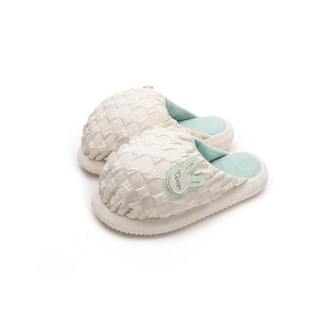

CoCopeanut Pumpkin Home Slipper for Women Winter Plush Warm Woman Indoor Shoes Slides Casuals Spherical Type Female Girls House Slippers