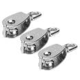 thumbnail image 3 of Rigging Lifting Wheel, Single Pulley Block Roller Stainless Steel 360° Rotation  For Gym Equipment For Heavy Objects For Crane M15,M25, 3 of 8