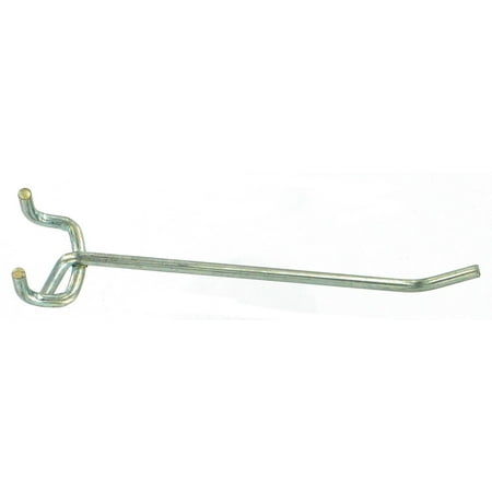 Convenience Concepts B-74 4" Straight Single Pegboard Hooks Pack of 100
