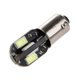 thumbnail image 5 of 2x for DC 12V BA9S H6W 5630 8 SMD LED Car License Plate Lamp Bulb Courtesy Tag L, 5 of 5