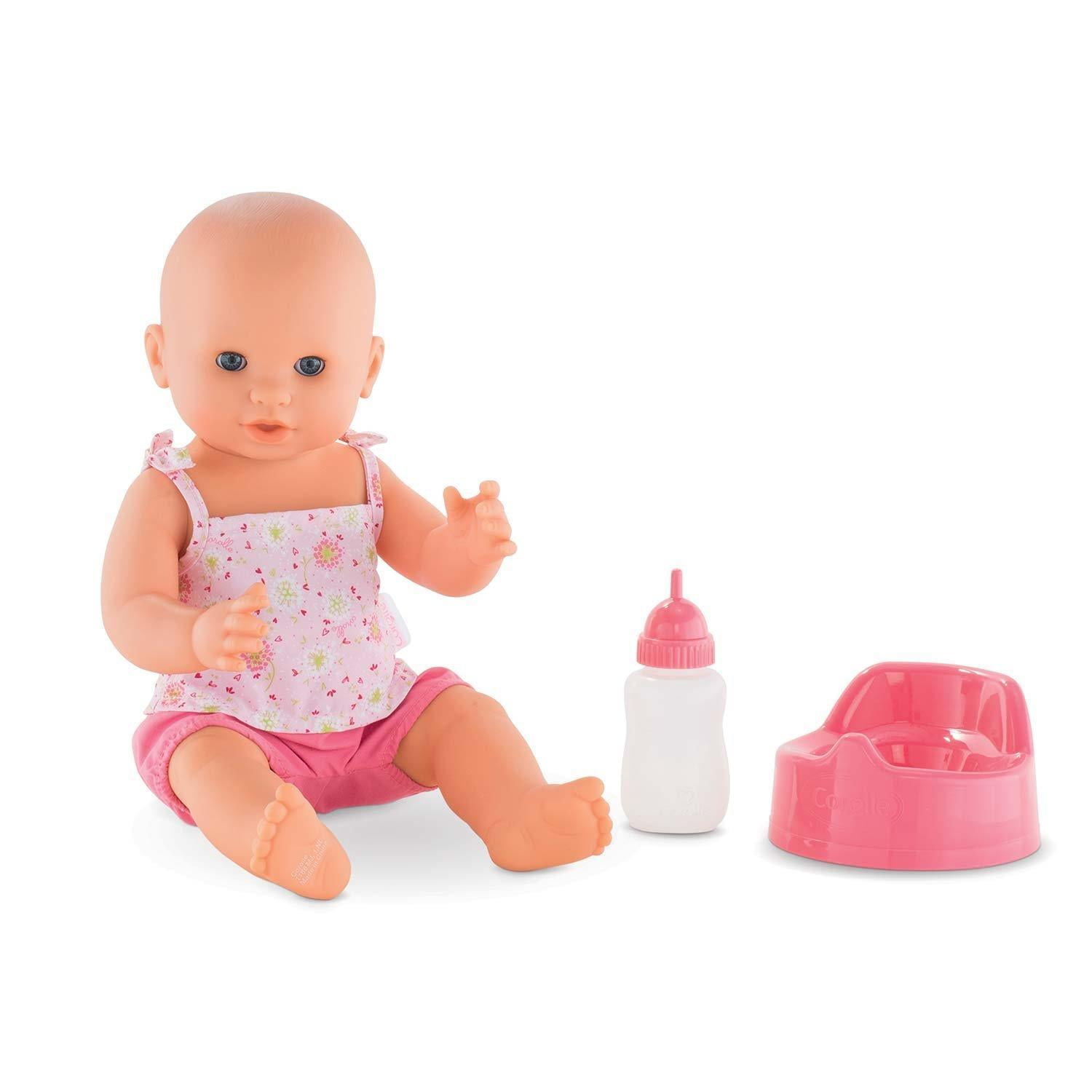 Corolle Poupees Grand Poupon Emma Boisson et Humide Bebe 14 FPK23 Walmart
