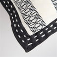 thumbnail image 5 of Rizzy Home Stripe 18" x 18" Poly Pillow with Textured Cotton Cover-Black/Ivory, 5 of 5