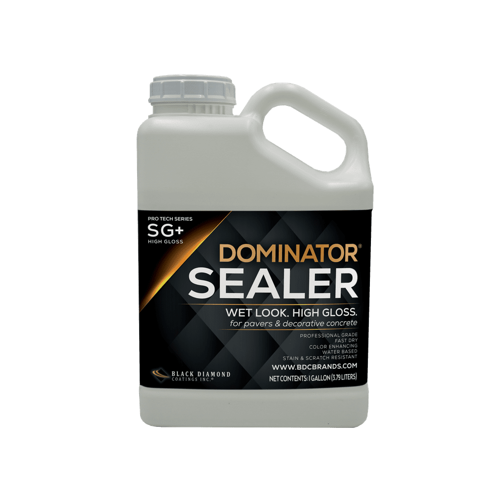1 Gallon DOMINATOR SG+, High Gloss Paver Sealer (Wet Look), Commercial